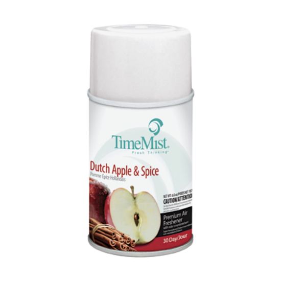 Picture of TimeMist Premium Metered Air Freshener Refill, 6.6 Oz, Dutch Apple & Spice, Carton of 12 Units