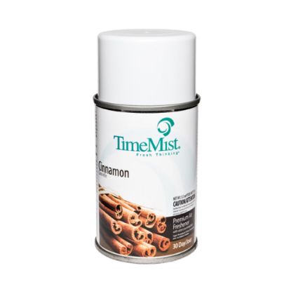 Picture of TimeMist Cinnamon Premium Air Freshener Spray - Aerosol - 5.3 fl oz (0.2 quart) - Cinnamon - 30 Day - 12 / Carton - Long Lasting, Odor Neutralizer