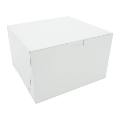 Picture of Southern Champion Bakery Box, Locking Corners, 8X8X5, White, 100/Case