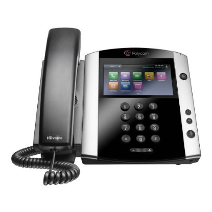 Picture of Polycom VVX 601 12-Line VoIP Phone With Touch Screen, PY-2200-48600-025