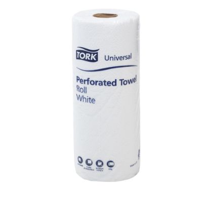 Picture of Tork Universal 2-Ply Paper Towels, 84 Sheets Per Roll, Pack Of 30 Rolls