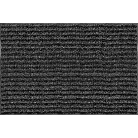 Picture of Realspace Tough Rib Floor Mat, 4ft x 6ft, Charcoal