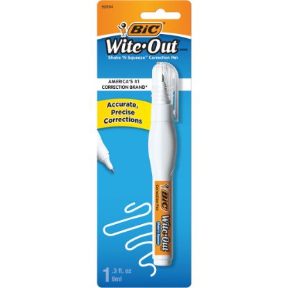 Picture of BIC Wite-Out Shake n Squeeze Correction Pen, White, 8 ml