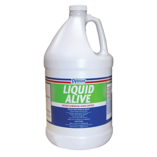 Picture of Dymon Liquid Alive Odor Digester, Neutral Scent, 128 Oz Bottle, Case Of 4