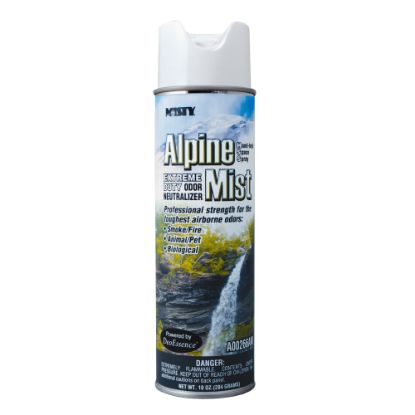 Picture of MISTY Alpine Mist Extreme Odor Neutralizer - Spray - 10 fl oz (0.3 quart) - 12 / Carton