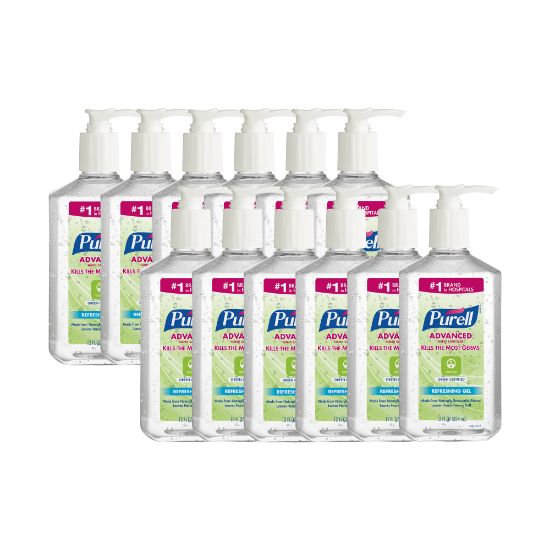 Picture of Purell Gel Instant Hand Sanitizer, 12 Oz, Case Of 12