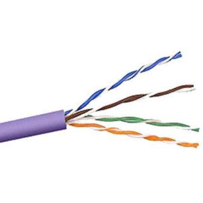 Picture of Belkin 900 Series Cat.6 UTP Cable - Bare Wire - Bare Wire - 1000ft - Purple