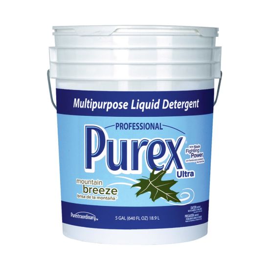 Picture of Purex Liquid Laundry Detergent, Mountain Breeze, 5 Gallon Container