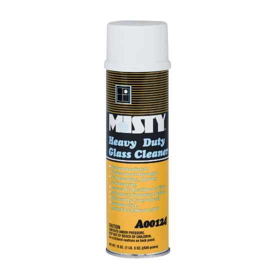 Picture of Amrep Misty Heavy-Duty Glass Cleaner Aerosol Spray, Fruit Scent, 20 Oz Can, Case Of 12