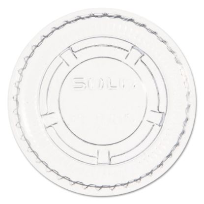 Picture of Dart Portion/Souffle Cup Lids, For 0.5 - 1 Oz Portion Cups, Clear, Pack Of 2,500 Cup Lids