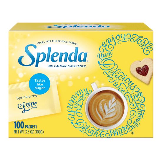 Picture of Splenda No Calorie Sweetener Packets - Packet - 0 lb (0 oz) - Artificial Sweetener - 1200/Carton