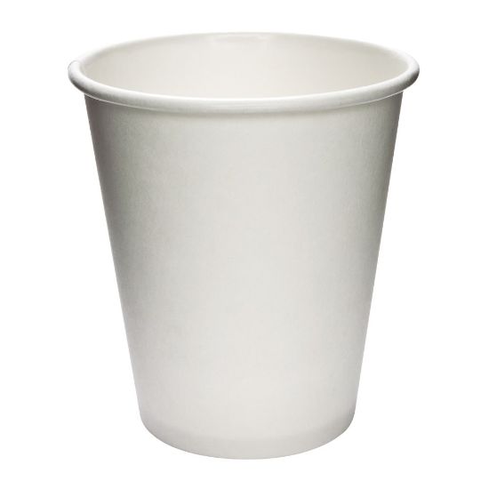 Picture of Solo Cup Polycoated Hot Paper Cups, 6 Oz, White, 50 Cups Per Sleeve, Case Of 20 Sleeves