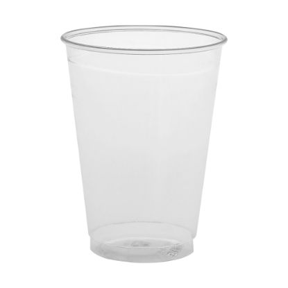 Picture of Solo Cup Tall-Shaped Plastic Party Cold Drink Cups, 9 Oz, Clear, 50 Cups Per Sleeve, Case Of 20 Sleeves