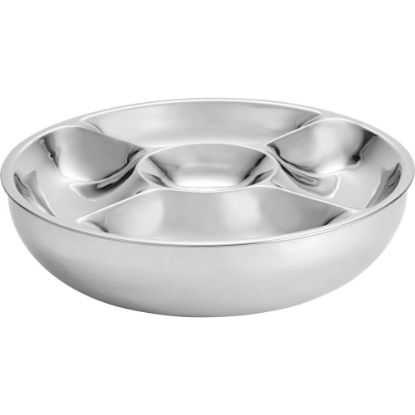 Picture of Vollrath Artisan PB005A Stainless Steel Party Bowl Set, Silver