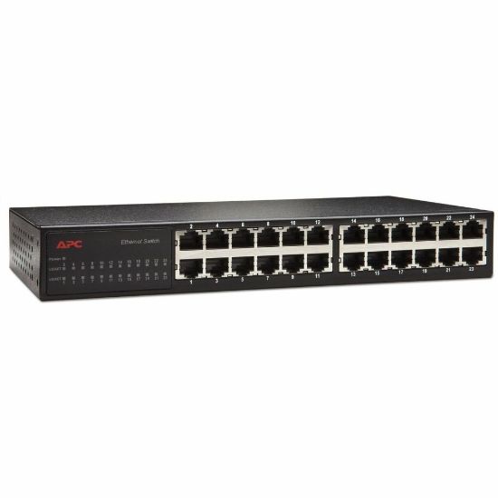 Picture of APC 24-Port 10/100 Ethernet Switch - 24 x 10/100Base-TX