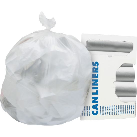 Picture of Heritage High-Density Can Liners, Natural, 24inx 33in, Coreless roll, Carton of 20