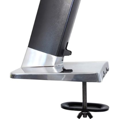 Picture of Ergotron Grommet Mount for Workstation - Polished Aluminum, Black - Steel