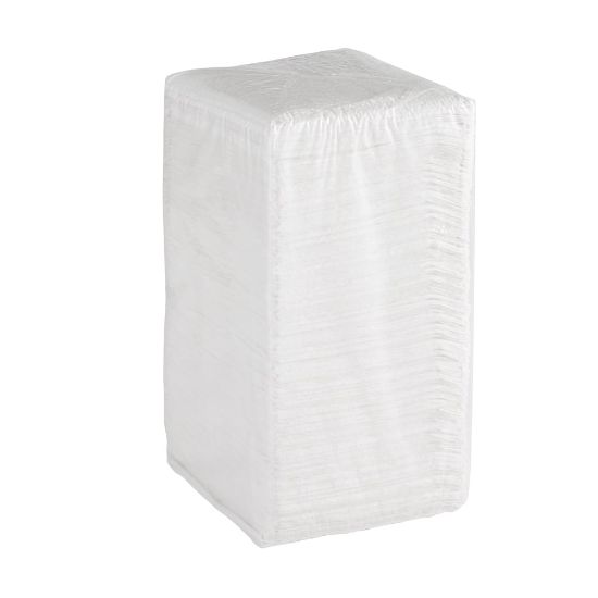 Picture of Dixie 1-Ply 1/4-Fold Luncheon Napkins, White, 500 Per Pack, Case Of 12