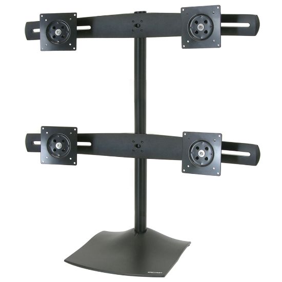 Picture of Ergotron 33-324-200 Quad-Monitor Desk Stand