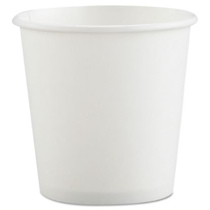 Picture of Solo Cup Single-Sided Polycoated Paper Hot Cups, 4 oz, White, Case Of 1,000