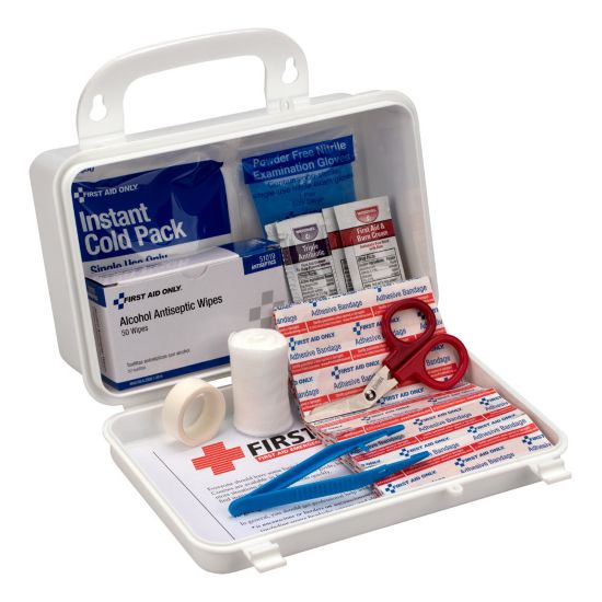 Picture of PhysiciansCare 113-Piece First Aid Kit, White, 113 Pieces