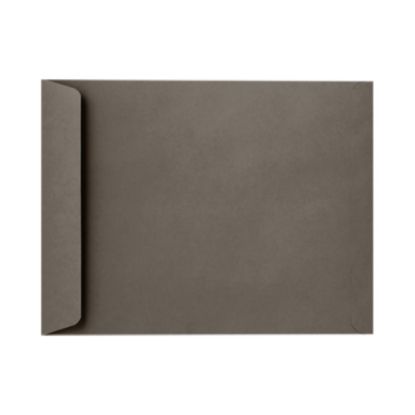 Picture of LUX Open-End 10in x 13in Envelopes, Peel & Press Closure, Smoke Gray, Pack Of 50