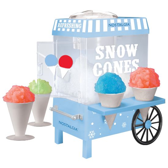 Picture of Nostalgia Electrics Vintage Snow Cone Maker, Blue