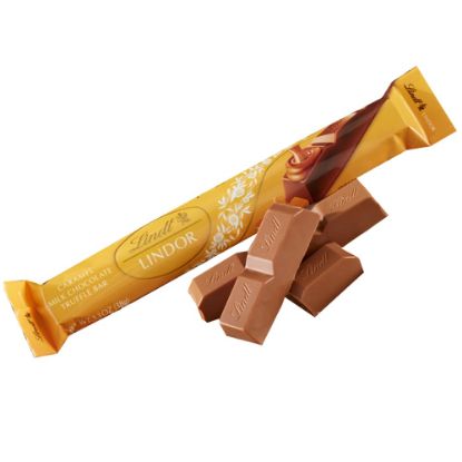 Picture of Lindt Lindor Caramel Sticks, 1.3 Oz, Box Of 24