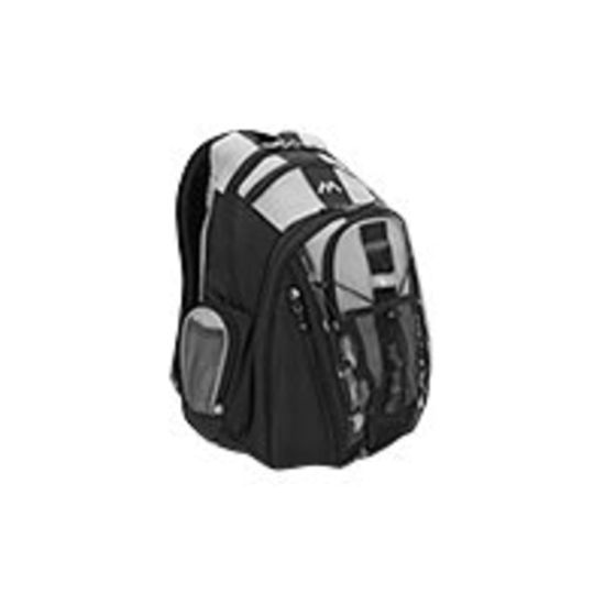 Picture of Brenthaven Expandable Trek - Notebook carrying backpack - 15.4in - black, titanium