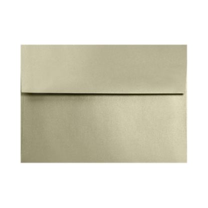 Picture of LUX Invitation Envelopes, A2, Gummed Seal, Silversand, Pack Of 50