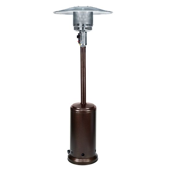 Picture of Alpine Portable Propane Outdoor Patio Heater, 88inH x 33inW x 18inD, Bronze