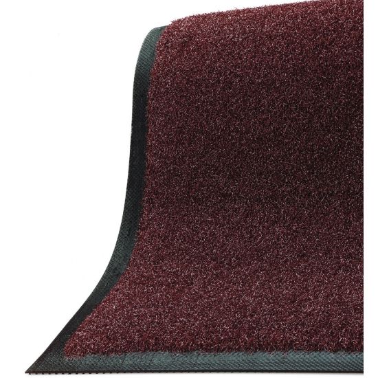 Picture of M+A Matting Brush Hog Floor Mat, 3ft x 8ft, Burgundy