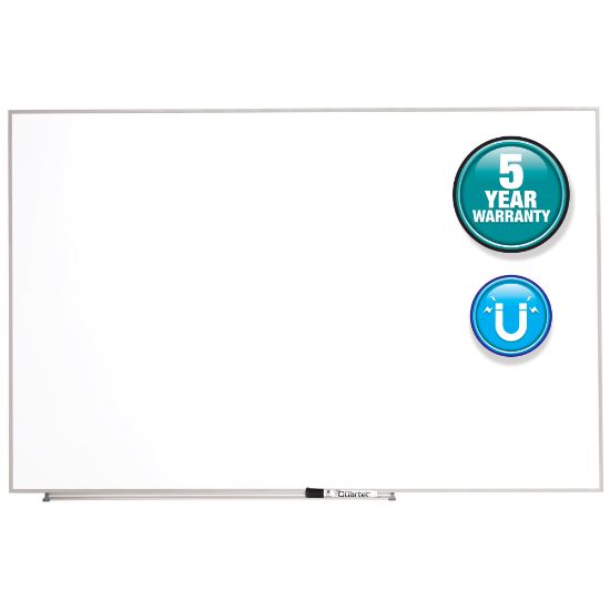 Picture of Quartet Matrix Magnetic Marker Dry-Erase Board, 48in x 31in, Aluminum Frame With Silver Finish