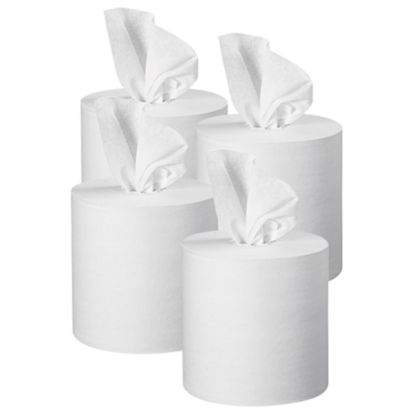 Picture of Kleenex Premiere Center-Pull 1-Ply Paper Towels, 250 Sheets Per Roll, Pack Of 4 Rolls