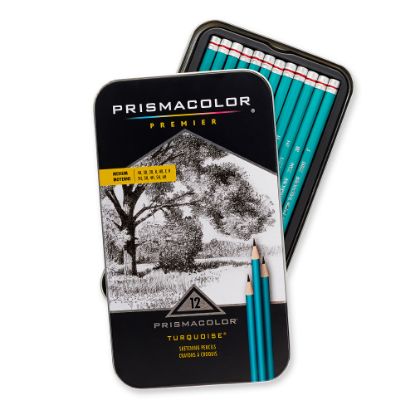 Picture of Prismacolor Turquoise Sketch Pencil Set, Pack Of 12