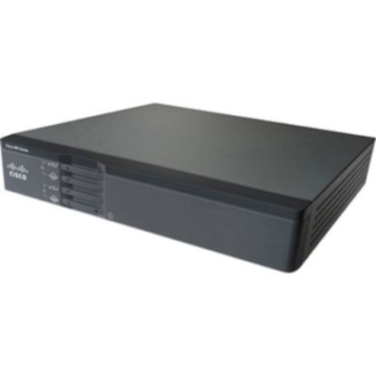 Picture of Cisco 866VAE Integrated Service Router - DSL - 5 Ports - 4 RJ-45 Port(s) - Management Port - 256 MB - Fast Ethernet - ADSL - 1U - Rack-mountable - 1 Year