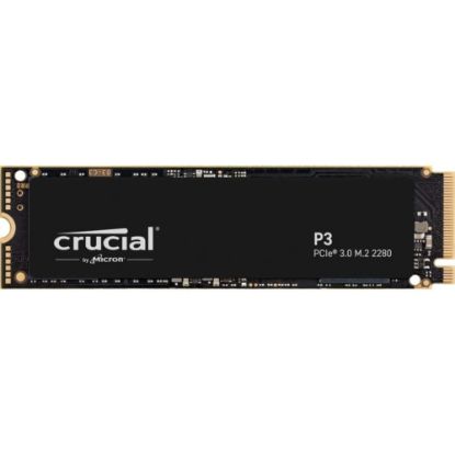 Picture of Crucial P3 CT500P3SSD8 500 GB Solid State Drive - M.2 2280 Internal - PCI Express NVMe (PCI Express NVMe 3.0 x4) - 110 TB TBW - 3500 MB/s Maximum Read Transfer Rate - 5 Year Warranty