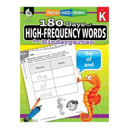 Picture of Shell Education 180 Days Of High-Frequency Words, Grade K