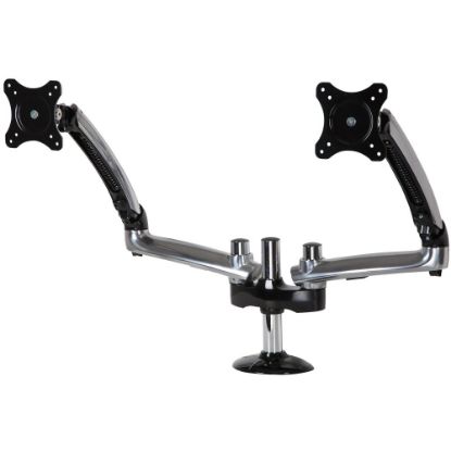 Picture of Peerless-AV LCT620AD Dual Monitor Desktop Arm Mount - 19in to 30in Screen Support - 20 lb Load Capacity - Black