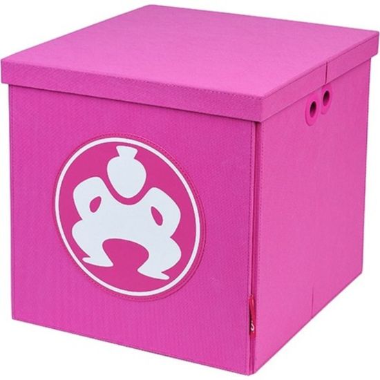 Picture of Sumo 18in Folding Furniture Cube, Large Size, Pink