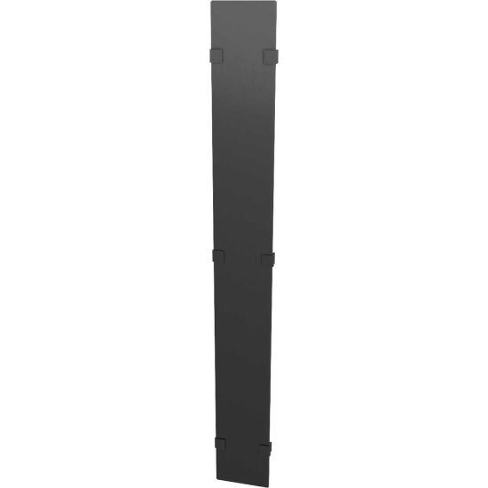 Picture of Vertiv Hinged Covers 800mm Wide 42U Vertical Cable Manager - Metal - Black - 42U Rack Height - 2 Pack - 31.5in Width