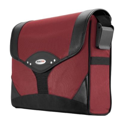 Picture of Mobile Edge Select Messenger for 14.1in to 15.4in screens - Notebook carrying case - 14.1in - 15.4in - black, Dr.Pepper red