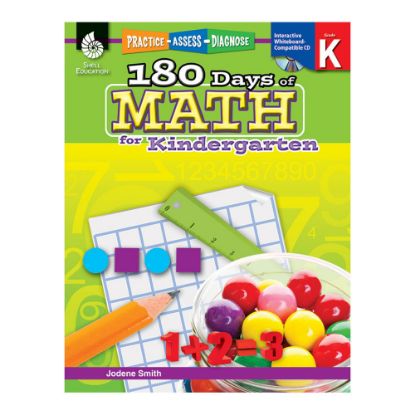 Picture of Shell Education 180 Days of Math Practice, Grade K