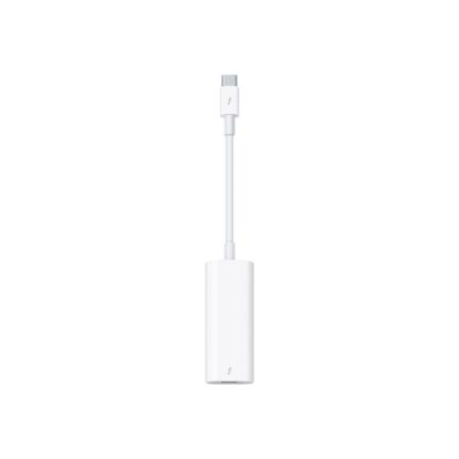 Picture of Apple Thunderbolt 3 (USB-C) to Thunderbolt 2 Adapter - Thunderbolt 2/Thunderbolt 3 Data Transfer Cable for Hard Drive, MacBook Pro - First End: 1 x USB Type C - Male - Second End: 1 x Thunderbolt 2 - Female - White