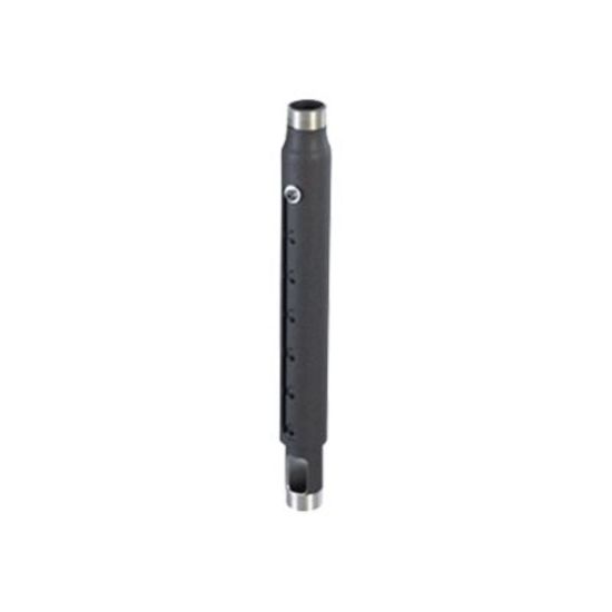 Picture of Chief 6-9in Adjustable Extension Column - White - Mounting component (extension column) - for projector - aluminum - black - ceiling mountable