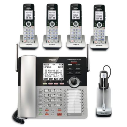 Picture of VTech 4-Line Small Business Office Phone System with 4 CM18045 Handsets