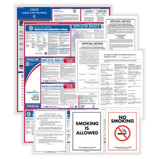 Picture of ComplyRight Public Sector Federal (Bilingual) And State (English) Poster Set, Missouri