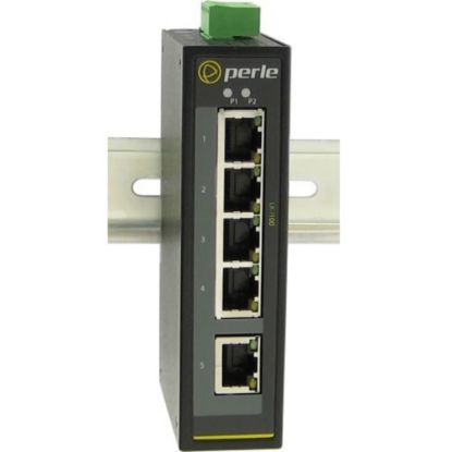 Picture of Perle IDS-105F-M1ST2U Ethernet Switch - 5 Ports - Fast Ethernet - 10/100Base-T, 100Base-FX - 2 Layer Supported - Twisted Pair, Optical Fiber - Wall Mountable, Panel-mountable, Rail-mountable - 5 Year Limited Warranty