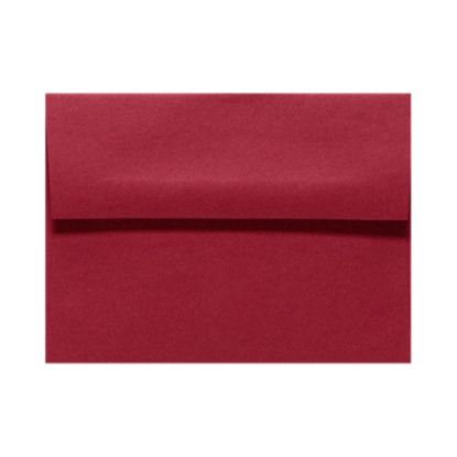 Picture of LUX Invitation Envelopes, A2, Peel & Press Closure, Garnet Red, Pack Of 50