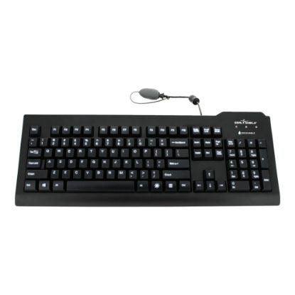 Picture of Seal Shield Silver Seal Glow Waterproof - Keyboard - backlit - USB - US - waterproof - black